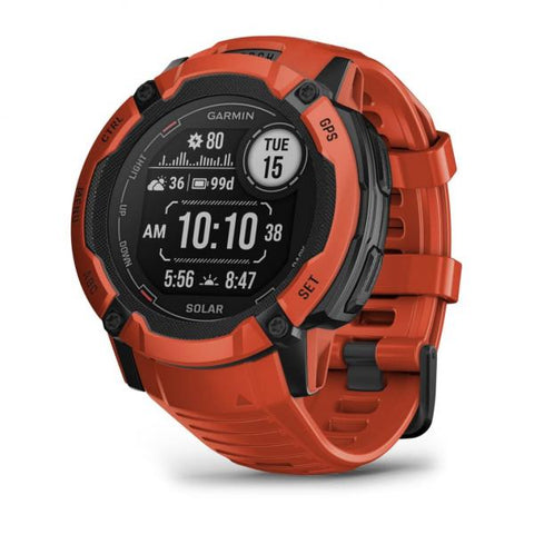 Garmin Instinct 2X Solar 2,79 cm (1.1") MIP 50 mm Rosso GPS (satellitare)