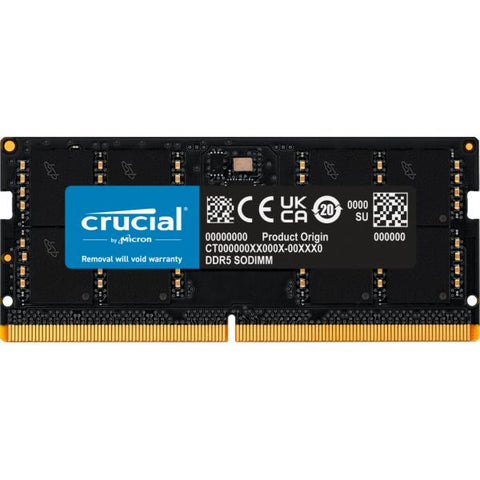 DDR5 X NB SO-DIMM CRUCIAL 32GB 5600MHZ - CT32G56C46S5