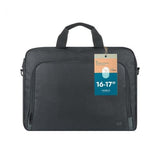 MOBILIS BORSA PER NOTEBOOK DA 17" IN MATERIALE RICICLATO TASCA FRONTALE CON TRACOLLA
