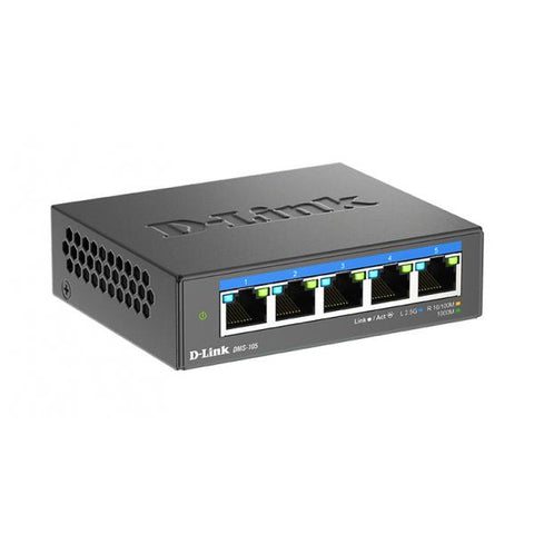 D-LINK DMS-105 SWITCH 5 PORTE NON GESTITO 5 x 10/100/1000/2.5G DESKTOP