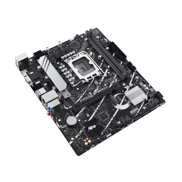 ASUS PRIME B760M-K SCHEDA MADRE INTEL B760 LGA 1700 mATX PCIE 4.0 DUE SLOT PCIE 4.0 M.2 DDR5 REALTEK 2.5GB ETHERNET VGA HDMI SATA 6 GBPS USB 3.2 FRONTALE GEN 1 AURA SYNC