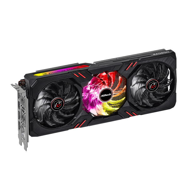 Asrock 90-GA4BZZ-00UANF scheda video AMD Radeon RX 7600 8 GB GDDR6 (Asrock RX7600 Phantom Gaming 8GB OC, PCIe4, 8GB DDR6, HDMI, 3 DP, 2755MHz Clock, Overclocked, RGB)