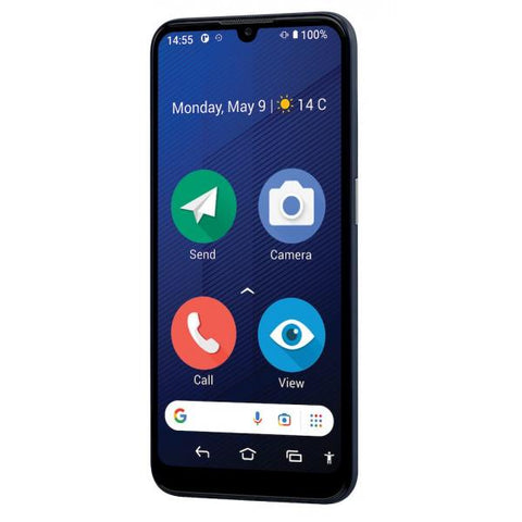 Doro 8200 15,5 cm (6.1") Android 12 4G USB tipo-C 4 GB 64 GB 3000 mAh Nero