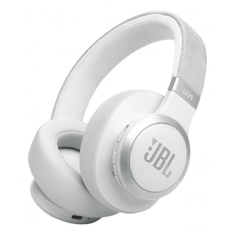 JBL Live 770NC Auricolare Wireless A Padiglione Musica e Chiamate Bluetooth Bianco