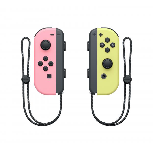 NINTENDO SWITCH SET 2 JOY-CON ROSA/GIALLO PASTELLO IT