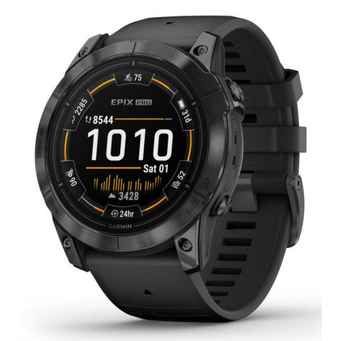 Garmin epix Pro (Gen 2) 3,56 cm (1.4") AMOLED 51 mm Digitale 454 x 454 Pixel Touch screen Grigio Wi-Fi GPS (satellitare)