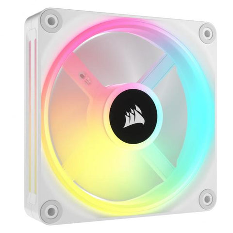 Corsair iCUE LINK QX120 RGB Case per computer Ventilatore 12 cm Bianco 3 pz (CORSAIR QX120 RGB 120MM FAN WHT 3PK)