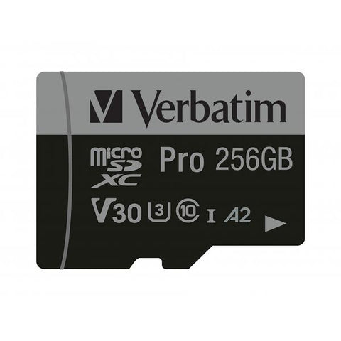 Verbatim 47045 memoria flash 256 GB MicroSDXC UHS-I Classe 10