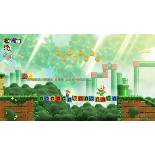 Nintendo Super Mario Bros. Wonder Standard Cinese tradizionale, Tedesca, DUT, Inglese, ESP, Francese, ITA, Giapponese, Coreano, Portoghese, Russo Nintendo Switch
