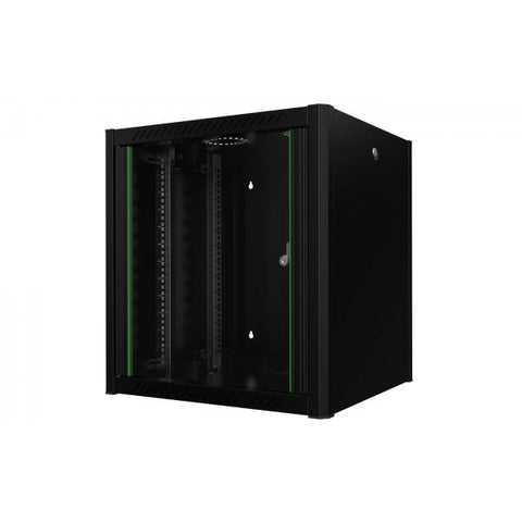 Lanview RWP12U56BL rack 12U Da parete Nero (19 12U Rack Wall Mount Pro - 600 x 560 x 645mm - Black - Warranty: 60M)