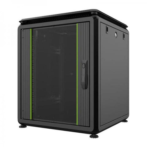 Lanview RDL12U66BL rack 12U Nero (19 12U Rack Cabinet 600 x - 600 x 719mm Data Line - Black - Warranty: 60M)