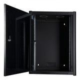 Lanview RWP16U56BL rack 16U Da parete Nero (19 16U Rack Wall Mount Pro - 600 x 560 x 823mm - Black - Warranty: 60M)