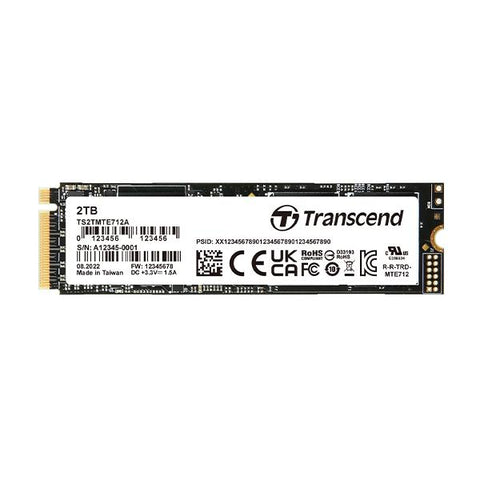 Transcend PCIe M.2 SSDs 256 GB PCI Express 4.0 3D NAND NVMe