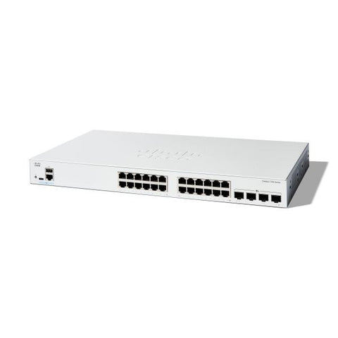 Cisco C1200-24T-4X switch di rete Gestito L2/L3 Gigabit Ethernet (10/100/1000) Bianco