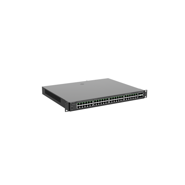 48 ? 10/100/1000Base-T copper ports with auto-negotiation 4 ? 1GE SFP ports fixed single AC power supply PoE/PoE+ power supply 370 W PoE power supply