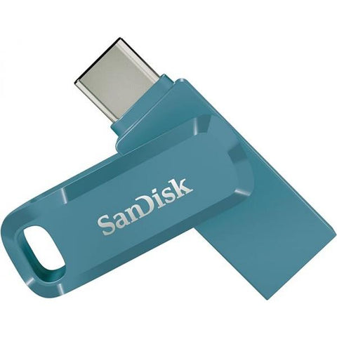SANDISK ULTRA DUAL DRIVE GO CHIAVETTA 256GB USB TYPE A/C BLU