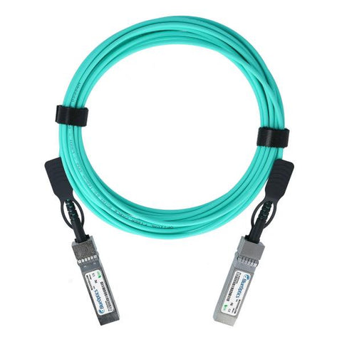 BlueOptics SFP-25G-D-AOC-10M-H-BO cavo InfiniBand SFP28 Colore acqua