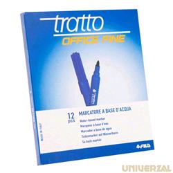 FILA TRATTO OFFICE LINE PENNA PUNTA IN FIBRA 0.7 mm COLORE BLU CONF. 12 Pz.