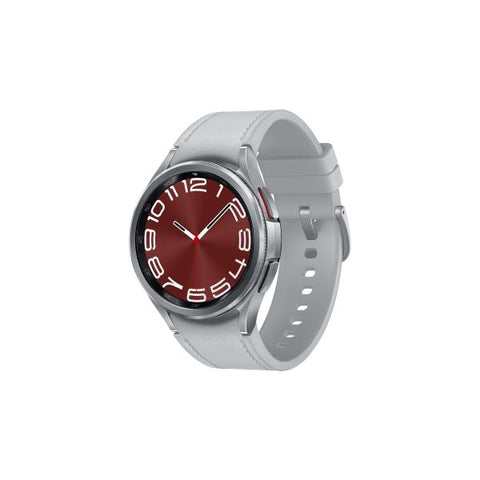 Samsung Galaxy Watch6 Classic SM-R955F 3,3 cm (1.3") OLED 43 mm Digitale 432 x 432 Pixel Touch screen 4G Argento Wi-Fi GPS (satellitare)