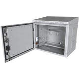 Lanview RCCTV005 rack 0U Bianco (Midi Classic Pole Mounted - CCTV Cabinet For 4 cameras - 575 x 425 x 500mm - White - Warranty: 60M)