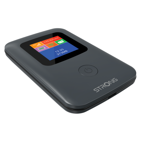 STRONG 4GMIFI150D ROUTER MOBILE 4G LTE CON DISPLAY A COLORI WI-FI 4G 150 Mbit/s FINO A 10 DISPOSITIVI COLLEGABILI SIMULTANEAMENTE