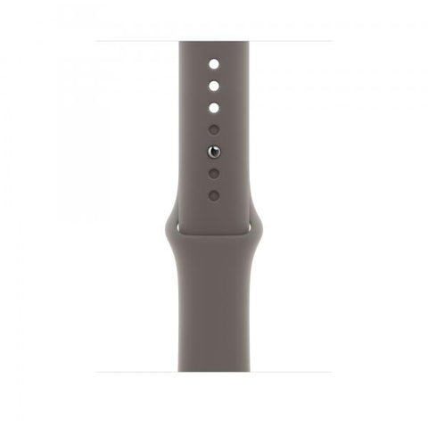 Apple MT493ZM/A accessorio indossabile intelligente Band Grigio Fluoroelastomero (-APPLE WATCH 45 CLAY SB M/L)