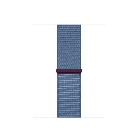 Apple MT583ZM/A accessorio indossabile intelligente Band Blu Nylon, Poliestere riciclato, Spandex (-APPLE WATCH 41 WINTER BLUE SL)