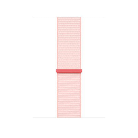 Apple MT5F3ZM/A accessorio indossabile intelligente Band Rosa Nylon, Poliestere riciclato, Spandex (-APPLE WATCH 45 LIGHT PINK SL)