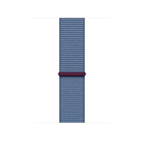 Apple MT5H3ZM/A accessorio indossabile intelligente Band Blu Nylon, Poliestere riciclato, Spandex (*APPLE WATCH 45 WINTER BLUE SL)