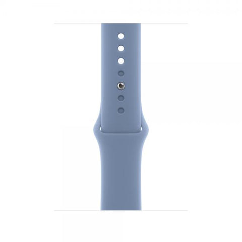 Apple MT413ZM/A accessorio indossabile intelligente Band Blu Fluoroelastomero (-APPLE WATCH 45 WINTER BLUE SB S/M)