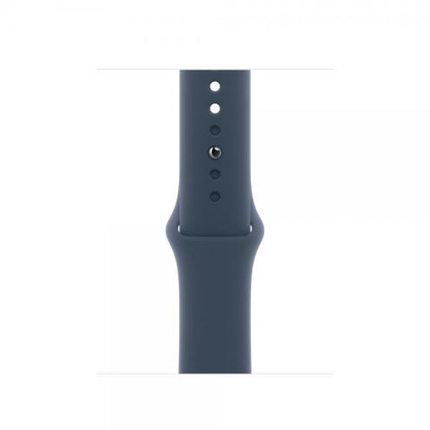 Apple MT2X3ZM/A accessorio indossabile intelligente Band Blu Fluoroelastomero (APPLE WATCH 41 STORM BLUE SB M/L)