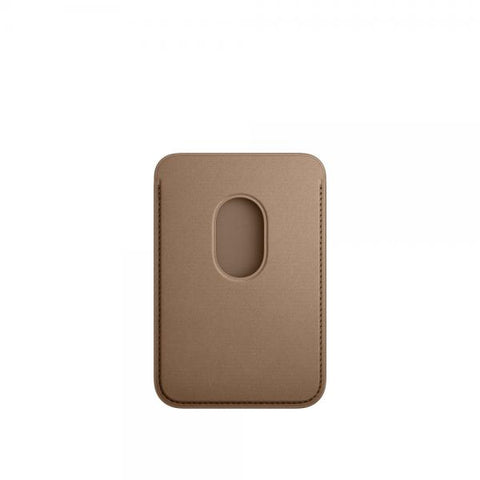 APPLE PORTAFOGLIO MAGSAFE IN TESSUTO FINEWOVEN PER IPHONE TAUPE