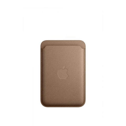 APPLE PORTAFOGLIO MAGSAFE IN TESSUTO FINEWOVEN PER IPHONE TAUPE