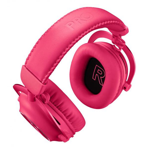 Logitech G PRO X 2 LIGHTSPEED Auricolare Con cavo e senza cavo A Padiglione Giocare Bluetooth Magenta