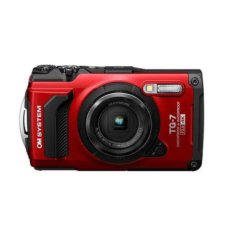 OM Digital Solutions Tough TG-7 1/2.33" Fotocamera compatta 12,7 MP CMOS 4000 x 3000 Pixel Rosso