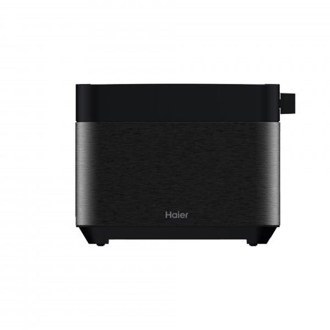 HAIER HTO5A3 011 TOSTAPANE I-MASTER SERIE 5 2 FETTE 1150W 7 IMPOSTAZIONI DI DORATURA FUNZIONE CRISPY SIDE VASCHETTA RACCOGLIBRICIOLE NERO
