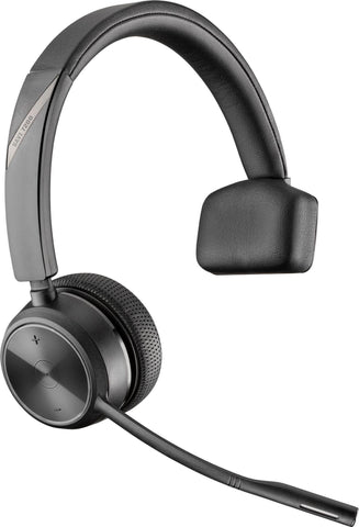 HP Inc. Poly Savi 7210 Office - Savi 7200 Series - Headset - On-Ear - DECT - kabellos - Schwarz (8D3G9AA)