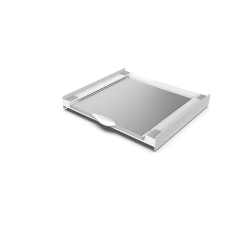 MELICONI TORRE GREEN SUPPORTO PER SOVRAPPORRE LAVATRICE E ASCIUGATRICE CON RIPIANO IN LEGNO CERTIFICATO BIANCO