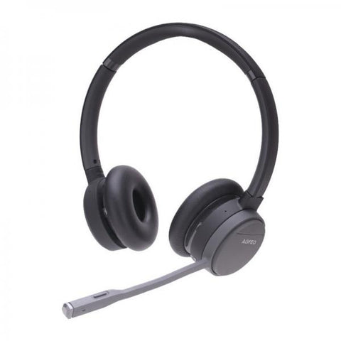 AGFEO Infinity Auricolare Wireless A Padiglione Ufficio Bluetooth Nero