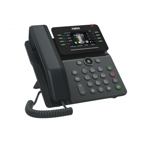 Fanvil V63 telefono IP Nero 6 linee LCD Wi-Fi