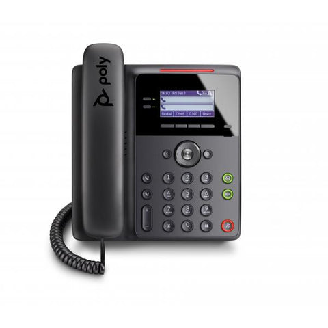 POLY Edge B10 telefono IP Nero 2 linee LCD