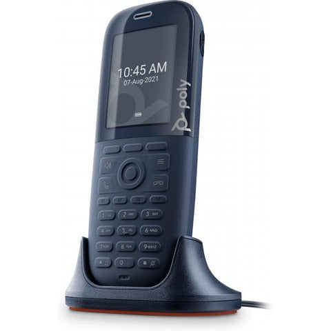 Poly Rove 30 DECT Phone Handset EMEA - INTL English - Euro plug - Replaces Poly SKU 2200-86930-101