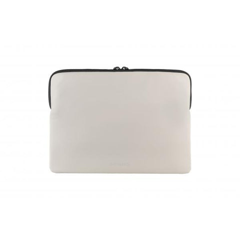 TUCANO GOMMO CUSTODIA PER NOTEBOOK DA 15.6" E MACBOOK PRO 16" IN MATERIALE GOMMATO IMPERMEABILE TASCA ESTERNA GRIGIO