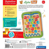 CLEMENTONI SAPIENTINO ALPHA PAD ALFABETIERE INTERATTIVO ELETTRONICO PARLANTE IN LEGNO