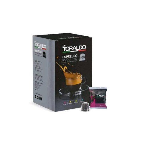 CAFFE TORALDO MISCELA CLASSICA COMPATIBILE NESPRESSO 100 CAPSULE