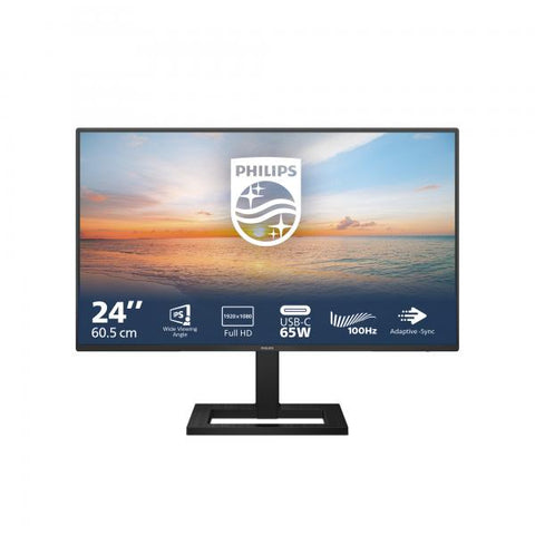 Philips 24E1N1300AE/00 Monitor PC 60,5 cm (23.8") 1920 x 1080 Pixel Nero