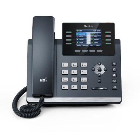 Yealink SIP-T44U telefono IP Grigio 8 linee LCD Wi-Fi