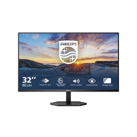 Monitor Philips serie 3000 32E1N3100LA/00 para PC, 80 cm (31,5"), 1920 x 1080 píxeles, LCD Full HD, Nero