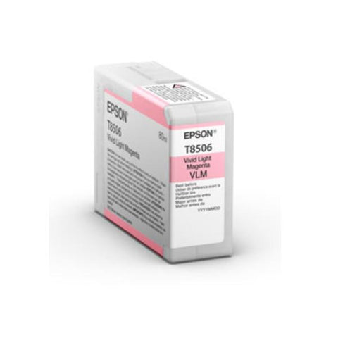 Epson C13T85060N cartuccia d'inchiostro 1 pz Originale Magenta chiaro vivido