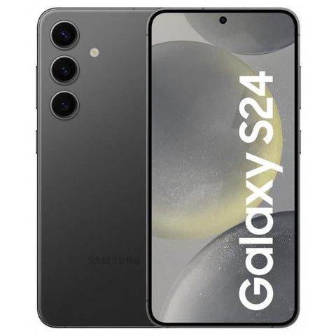 Samsung Galaxy S24 Smartphone con IA, pantalla Dynamic AMOLED 2X FHD+ de 6,2", cámara de 50 MP, 8 GB de RAM, 256 GB de almacenamiento, batería de 4000 mAh, color negro ónix